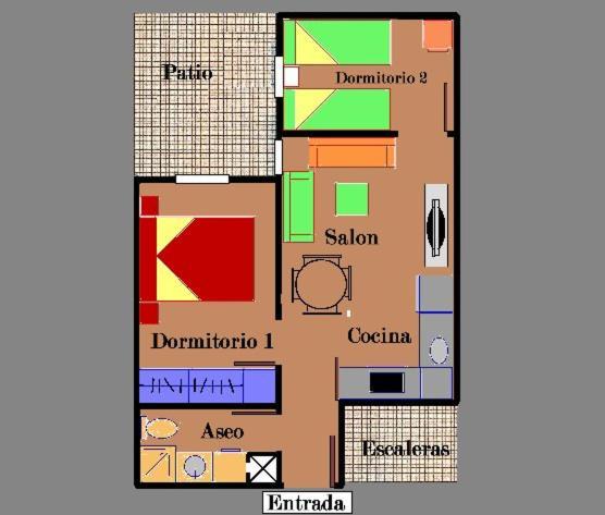 Apartamento Verde, Tranquilo, 2 D, Parking Opcional Севілья Екстер'єр фото